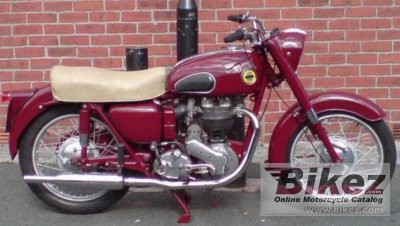 1958 Ariel VH 500 Red Hunter rated