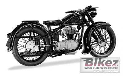 1950 BMW R25 rated