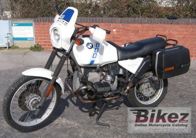 1989 BMW R 80 GS rated