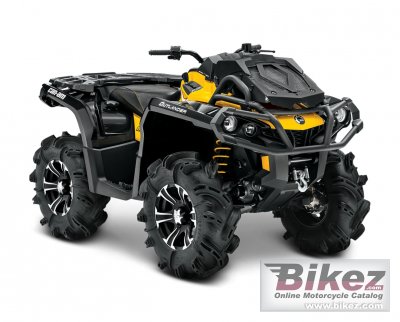 2014 Can-Am Outlander 800R X MR rated