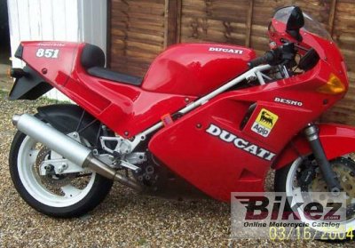 1989 Ducati 851 Strada rated