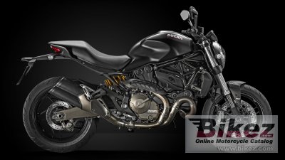 2015 Ducati Monster 821 Dark rated