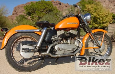 1956 Harley-Davidson Model KHK rated