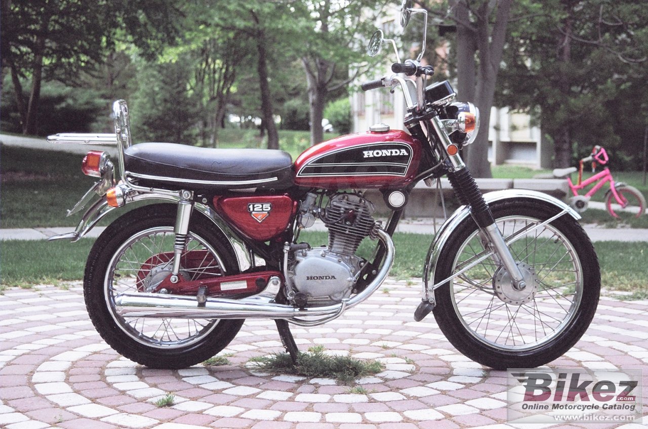 1974 Honda cb125s #2