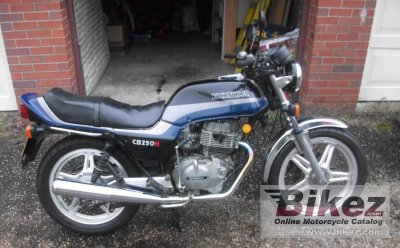 Honda cb 250 1982 #7