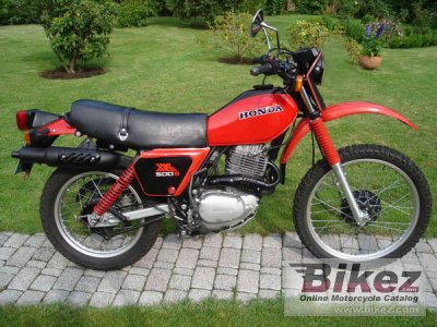 1982 Honda xl500 #3