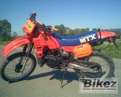 Honda mtx 200r #7