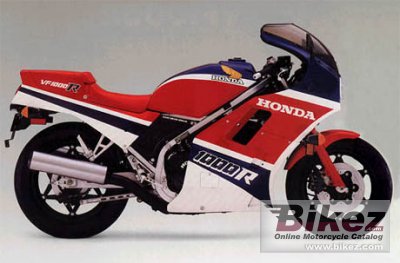 1986 Honda VF 1000 R rated