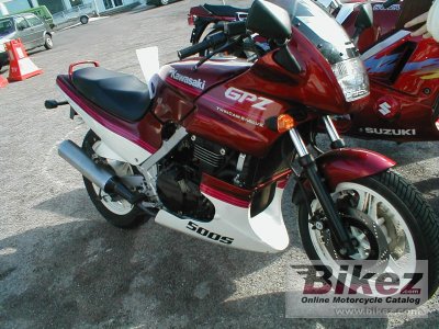 1990 Kawasaki GPZ 500 S (reduced effect #2)