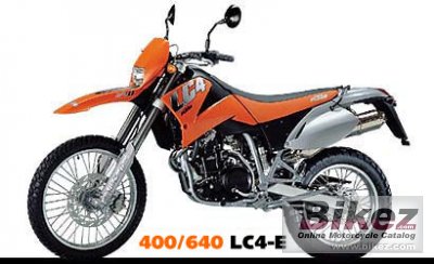 2000 KTM 640 LC4-E rated
