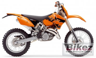 2005 KTM 125 EXC rated