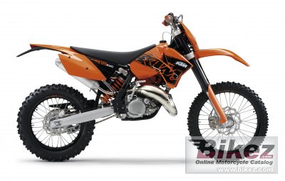 2007 KTM 125 EXC rated