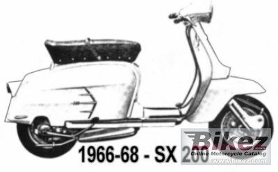 1966 Lambretta SX 200 rated