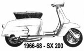 1967 Lambretta SX 200