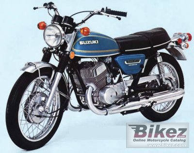 suzuki gt500 drawing