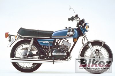 1974 Yamaha RD 250 (6-speed)