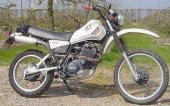 1983 Yamaha XT 550 (reduced effect)