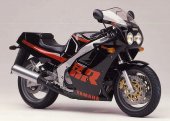 1987 Yamaha FZR 1000 Genesis (reduced effect)