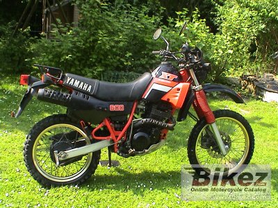 1987 Yamaha XT 600 specifications and pictures