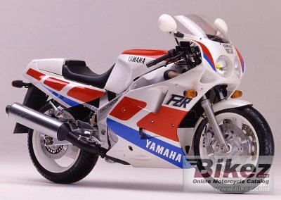 1989 Yamaha FZR 1000 (reduced effect)