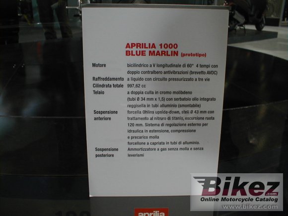 2002 Aprilia Blue Marlin 1000