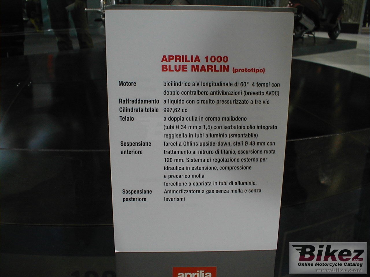 Aprilia Blue Marlin 1000