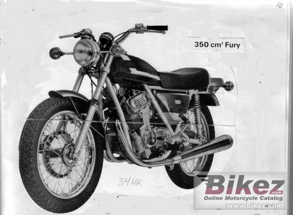 1971 BSA Fury 350