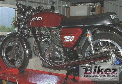 1972 Ducati 750 GT rated