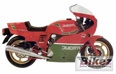 1986 Ducati 1000 SS Hailwood-Replica