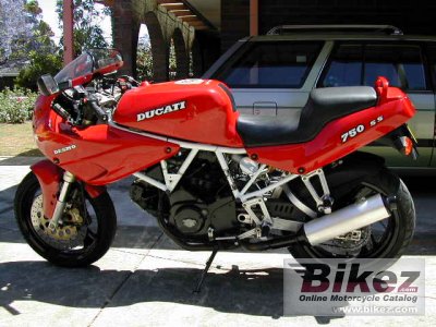 1991 Ducati 750 SS rated