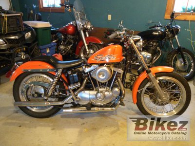 1972 Harley-Davidson XLCH 1000-Sportster