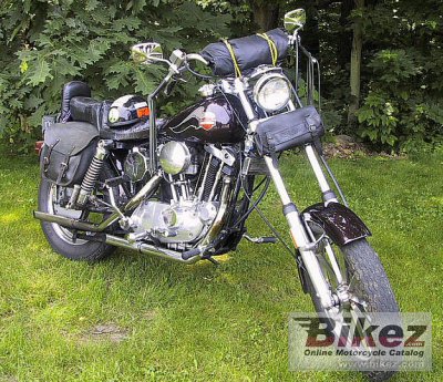 1974 Harley-Davidson XLCH 1000 Sportster rated
