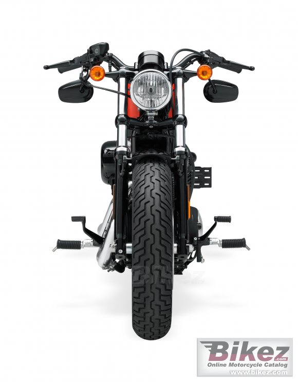 Kit Rialzo Manubrio Per Harley-Davidson Sportster XL 1200X / Forty-Eight 2010-2022, In Alluminio CNC Nero, Altezza 2 Pollici