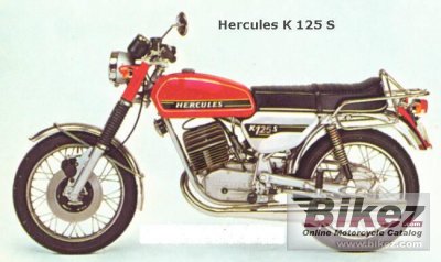 1976 Hercules K 125 S rated