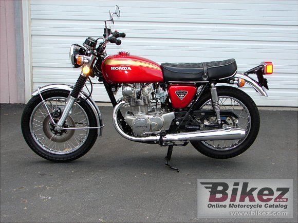 1973 Honda CB 450 disc