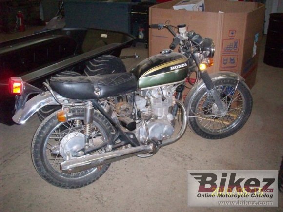 1973 Honda CB 450 disc