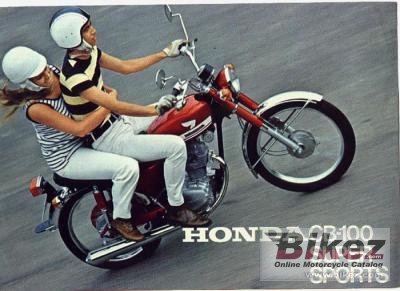 1974 Honda CB 100
