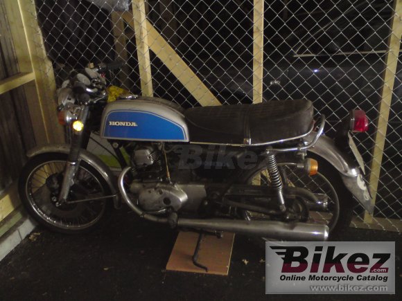 1975 Honda CB 125 disc