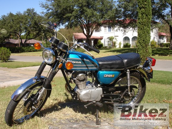 1975 Honda CB 125 disc