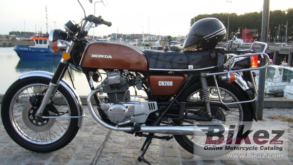 1976 Honda CB 200 disc