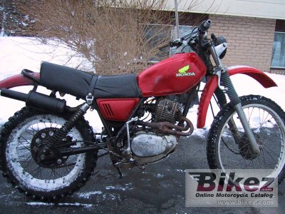 1977 Honda Xl 250 Specifications And Pictures