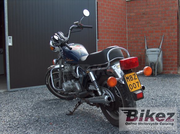 1980 Honda CB 650 C (reduced effect)