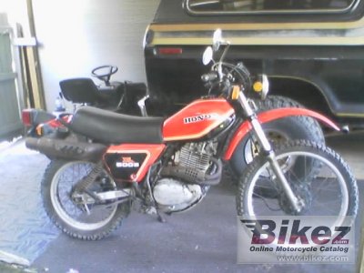 1981 Honda Xl 500 S Specifications And Pictures