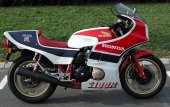1982 Honda CB 1100 R (reduced effect)