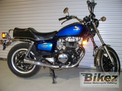 1982 Honda CM 450 Custom specifications and pictures