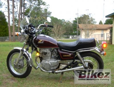 1982 Honda CM 450 E rated