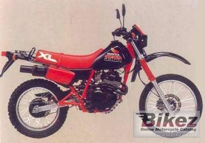 1984 Honda XL 350 R rated