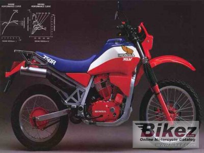 1984 Honda XLV 750 R rated