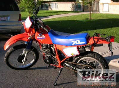 1985 Honda XL 250 R rated