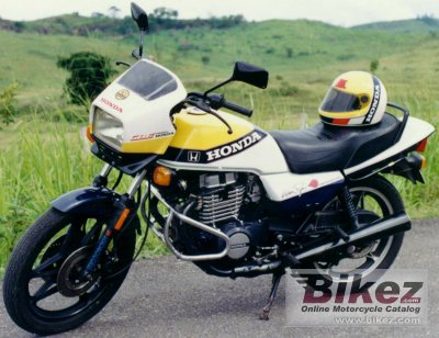 1986 Honda CB 450 S (reduced effect)